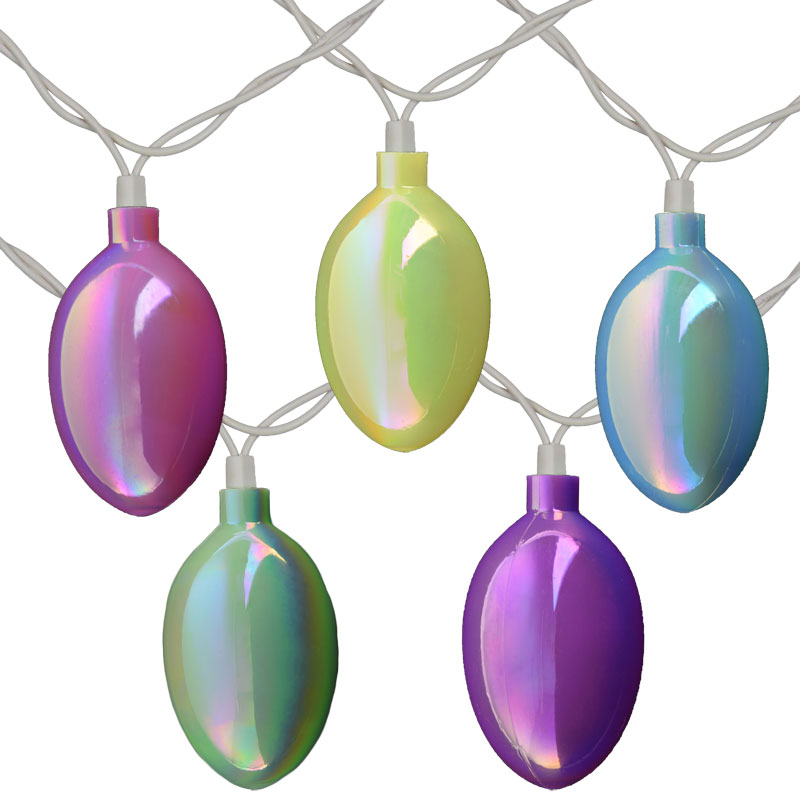 easter egg party string lights pearlized pattern easter egg party string lights pearlized pattern