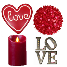 Valentine's Day String Lights