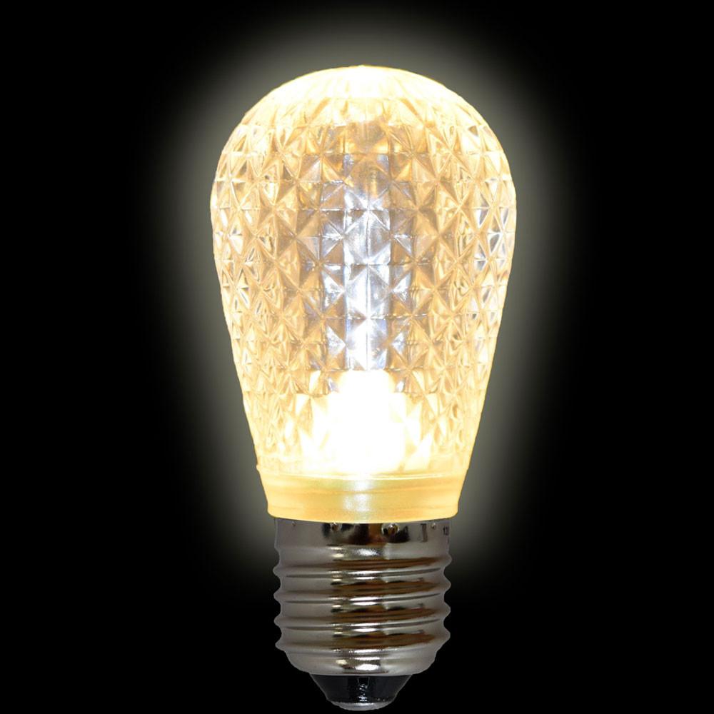 sun warm white led s14 crystal cut faceted light bulb sun warm white led s14 crystal cut faceted light bulb