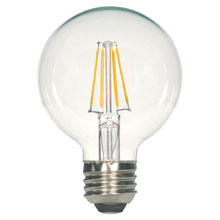 Clear G25 LED Globe Light Bulb - 4.5W 525014