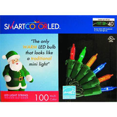100 LED Smart Multi Color Glow Light Strand - Multi Color - LED String Light Strands &amp; Sets