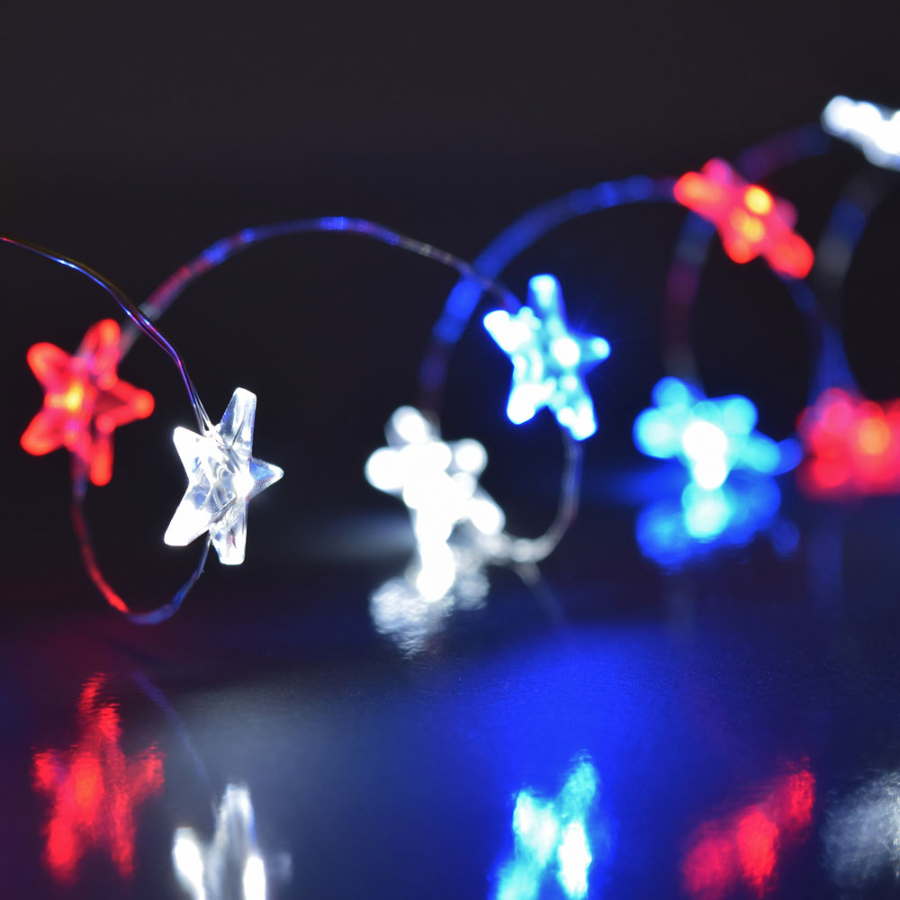 red white blue patriotic mini string lights battery operated red white blue patriotic mini string lights battery operated