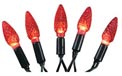 35 Count LED C3 Outdoor/Indoor Party String Light Strand Set - Red - 901512