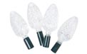 LED C6 Faceted Cone String Light Strand - Warm White - 60 Lights - 904427