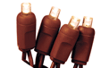 FLEXCHANGE™ LED String Light Strand - 50 Lights - Warm White/Brown Cord 724240