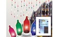50 Count Window Icicle Multi-Color Party String Lights
