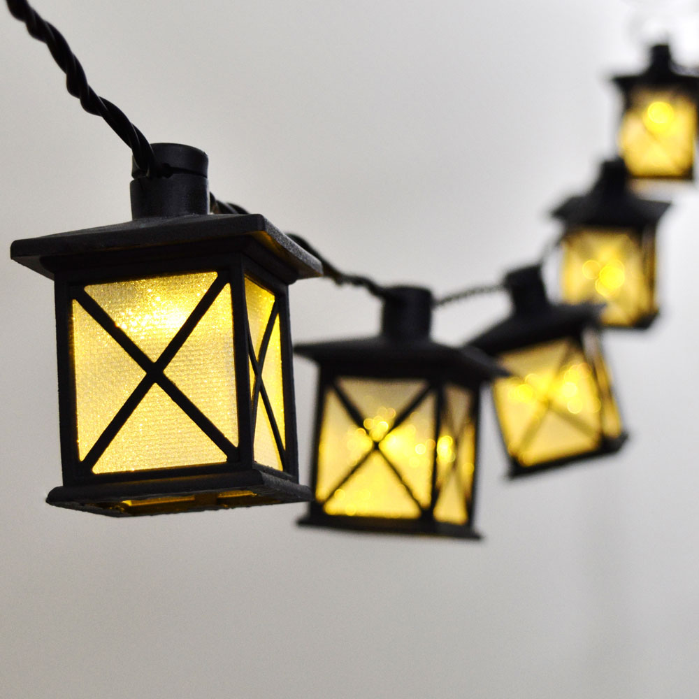 LED Party String Light Lanterns - 10 Lights