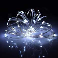 100 LED Copper String Micro Lights – Cool White PF-600034