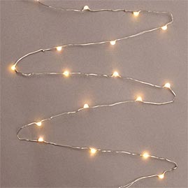 Battery Operated Decorative Lamps on Battery Operated W Timer 18 Warm White Led Lights Decorative Led
