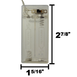cool White Battery Operated LED Light String - Oogalights.com - More Than 1,000 Party & String ...