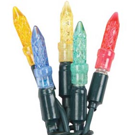 LED Mini String Light Strand - Multi-Color - 60 Lights - LED String Light Strands &amp; Sets