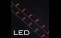60L LED Light Strand - Traditional Style - Red - GC1706100