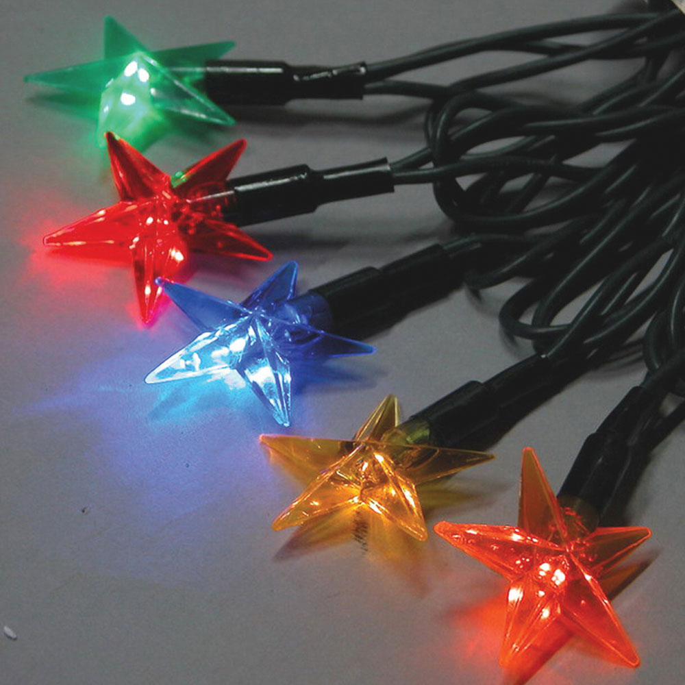 LED MultiColor Star Party String Lights LED String Light Strands