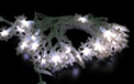 LED Snowflake Party String Light Strand - 25 Cool White Lights - 903884