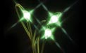 LED Battery Operated Ultra Thin Wire String Light Strand - 18 Green Lights 725044