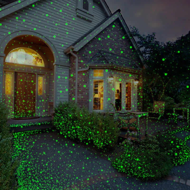 Night Stars Deluxe Green Light Projector