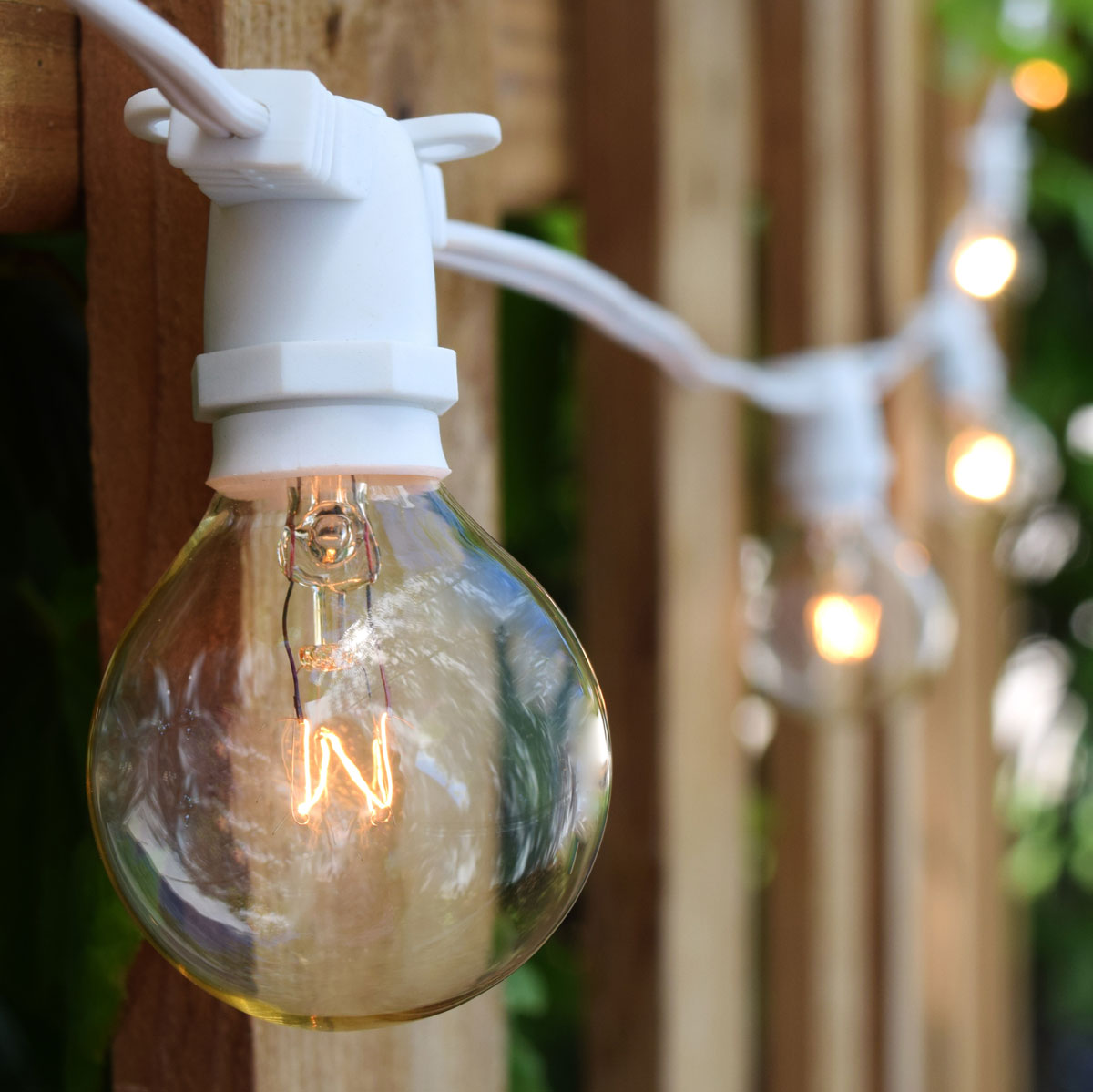 candelabra base cafe bistro lights w bulbs 25 white candelabra base cafe bistro lights w bulbs 25 white