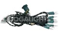 12' Replacement Stringlight Strand - Green Wire - 10 Clear Lights