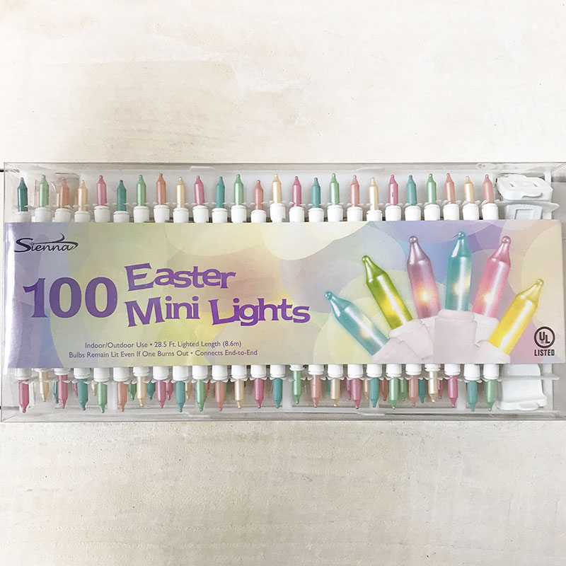 100Count Pastel Colored Mini String Lights