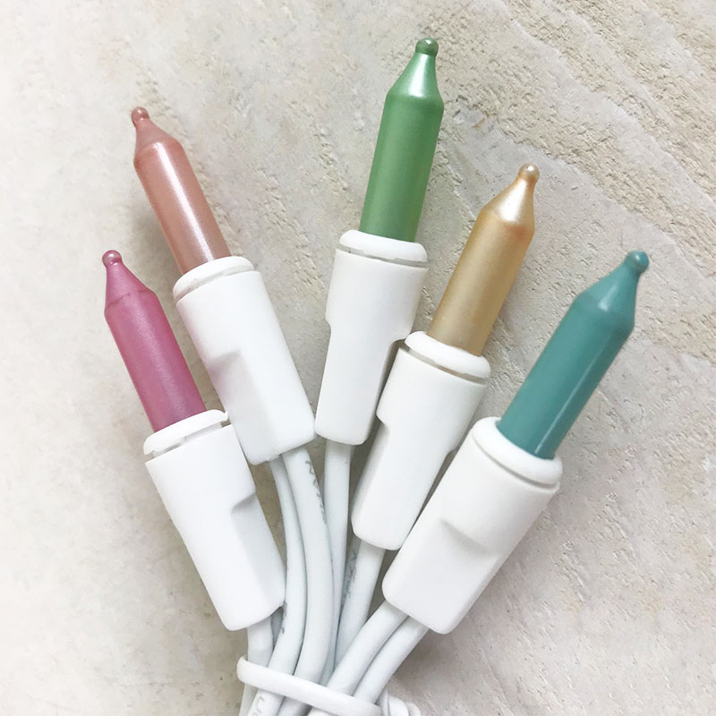 100Count Pastel Colored Mini String Lights