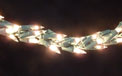 600 Count Indoor/Outdoor Cluster Garland String Light Set - Green Wire - Clear Mini Bulbs