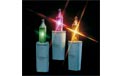 50 Count Indoor/Outdoor Mardi Gras Themed String Light Set - Purple, Green &amp; Yellow Bulbs