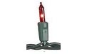 Heavy-Duty 20 Gauge Wire String Light Strand - Green Wire - 150 Red Mini Bulbs - 904066
