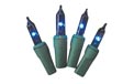 100 Count Outdoor/Indoor Miniature Blue Green Wire String Light Set - 904732