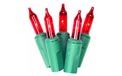100 Count Outdoor/Indoor Miniature Red String Light Set - 904767