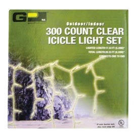 300 Count Window Icicle Party String Lights - Christmas String Light Strands &amp; Sets