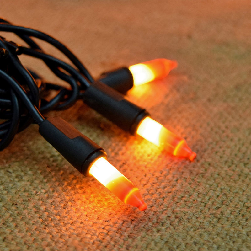 Candy Corn Lights
 Halloween Candy Corn String Lights