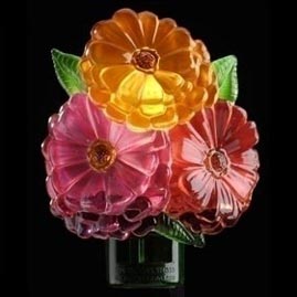 4" Flower Trio Night Light - Decorative Night Light Bulbs &amp; Lamps