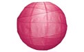 Fuchsia 10" Round Rice Paper Lantern L2FU