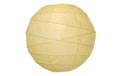 Ivory 10" Round Rice Paper Lantern L2FU