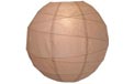 Latte 10" Round Rice Paper Lantern - L2LT
