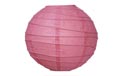 Pink 10" Round Rice Paper Lanterns - L2PI