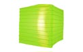 Neon Green 10" Square Nylon Lantern