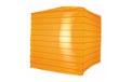 Orange 10" Square Nylon Lantern