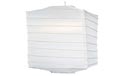 White 10" Square Nylon Lantern SH103