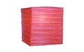 Fuchsia 10" Square Rice Paper Lantern LSQFU