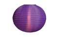 Plum 14" Round Nylon Lantern SH1
