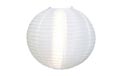 White 14" Round Nylon Lantern - SH6