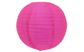 Hot Pink 14" Round Nylon Lantern - SH8
