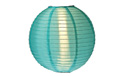 Teal 14" Round Nylon Lantern - SH13