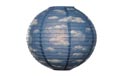 Clouds 14" Round Paper Lantern - L122