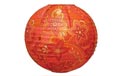 Passion Flower 14" Round Paper Lantern - L131