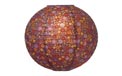 Potpourri 14" Round Paper Lantern - L135