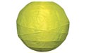 Chartreuse 14" Round Rice Paper Lantern L14CH