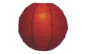 Cinnamon 14" Round Rice Paper Lantern - L14CI