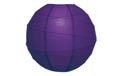 Plum 14" Round Rice Paper Lantern - L14PL